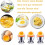 Stainless Steel Egg Cups Set of 6 Stackable Egg Holders with Base Small Wine Glass Shape for Breakfast Kitchen Silver 3