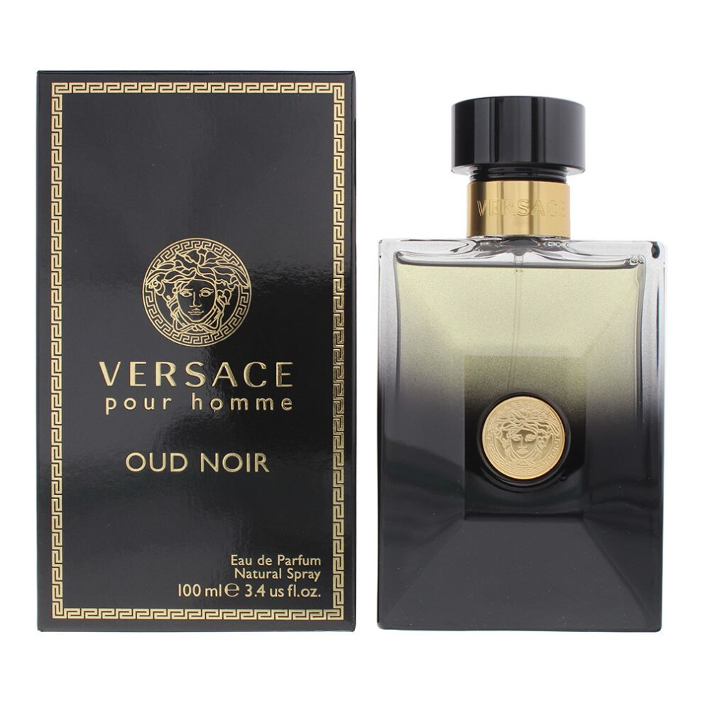Versace Pour Homme Oud Noir Eau De Parfum 100Ml For Men