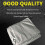 Pool Table Cover Waterproof PVC Dustproof Snooker Table Cover with Drawstring for 7ft 8ft 12ft Models 5