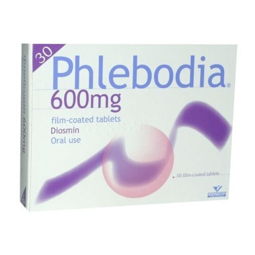 PHLEBODIA 600mg/30 tabletten bevordert de bloedsomloop