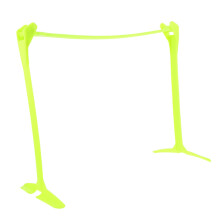 Portable Adjustable Soccer Agility Hurdles – Foldable Training Equipment for Skill Level Fitness Drills