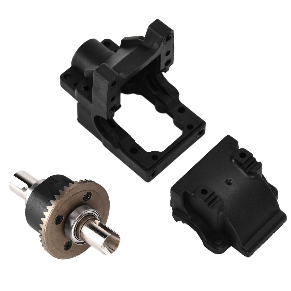 Rc Gear Box Differential For 1/10 Rc Car Wltoys 104001 Black 6931340339977