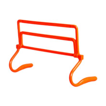 Agility Hurdles Jump Pole Set, Orange Agility Speed Training Equipment for Footwork Exercises, Durable Design