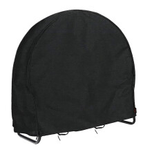 Cover for Firewood Rack, Oxford Fabric Reusable Firewood Shelf Cover for Round Racks, Easy to Wash and Store, Home Use