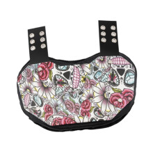 Football Back Plate, Adjustable Strap Rugby Gear, Impact Resistant Lower Back Protector for Teenagers, Game Day Use