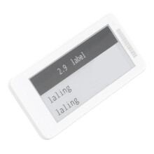 ESL Etiqueta de precio TFT de 2,9 pulgadas, 1240 mAh, Negro/Blanco
