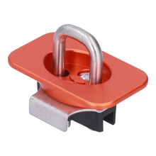 2pcs Truck Bed Tie Downs for F150,F250,F350, 1000 lbs Capacity, Orange