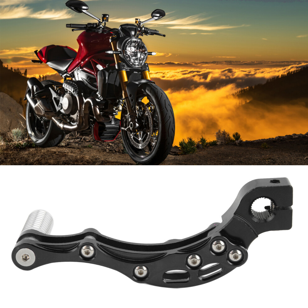 High Strength Aluminum Kick Start Lever For Motorcycle Scooters Black 3501340343279