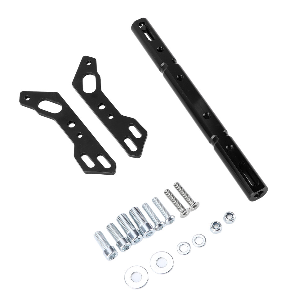 Adjustable Aluminium Alloy Handlebar Crossbar For Motorcycles/Bikes Black 8481340343293