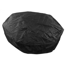 Wasserdichte Hot Tub Abdeckung 210x30cm - 190T Polyester Taft, Schwarz