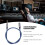 Cable extensor de jack de audio de 3,5 mm macho-hembra 0,5 m azul 6