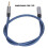 Cable extensor de jack de audio de 3,5 mm macho-hembra 0,5 m azul 11