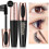 Long, thick mascara 4D mascara Waterproof, thick, curled, smudge-proof 2