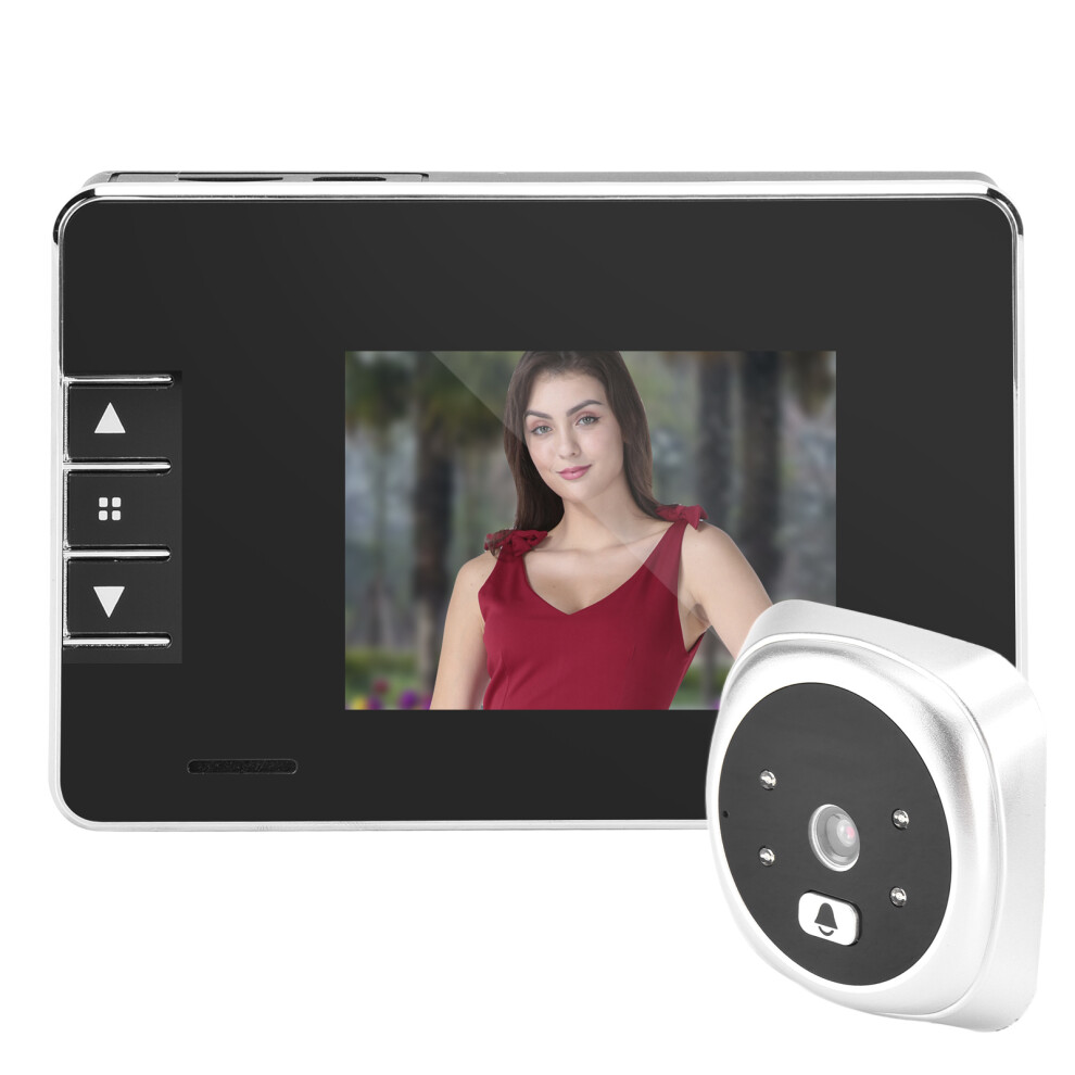 Infrared Night Vision Doorbell 2.7In Display 120 Wide Angle View 4931340344621