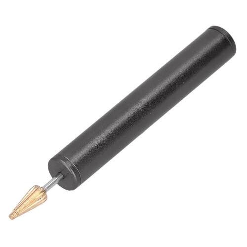 Penna per bordi in pelle LEDP Modello - Nero, Alluminio 1