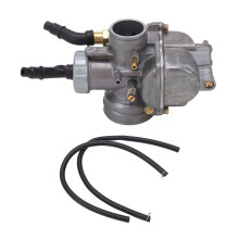 PE24mm Metallvergaser 50cc-100cc mit 2 Schläuchen