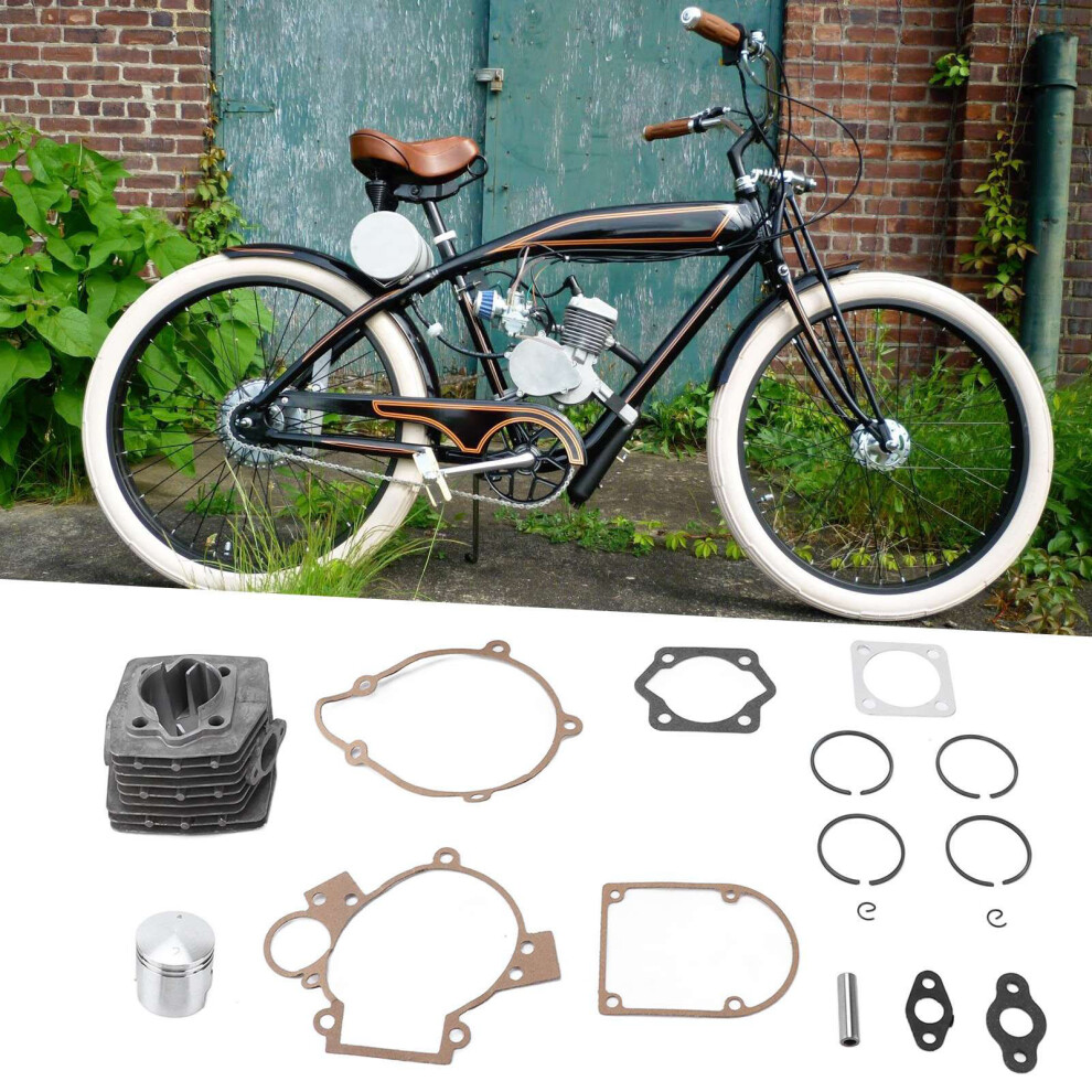 47Mm 80Cc Engine Cylinder Kit Piston Gasket Ring Set For Motorized Bicycle 7651340347411