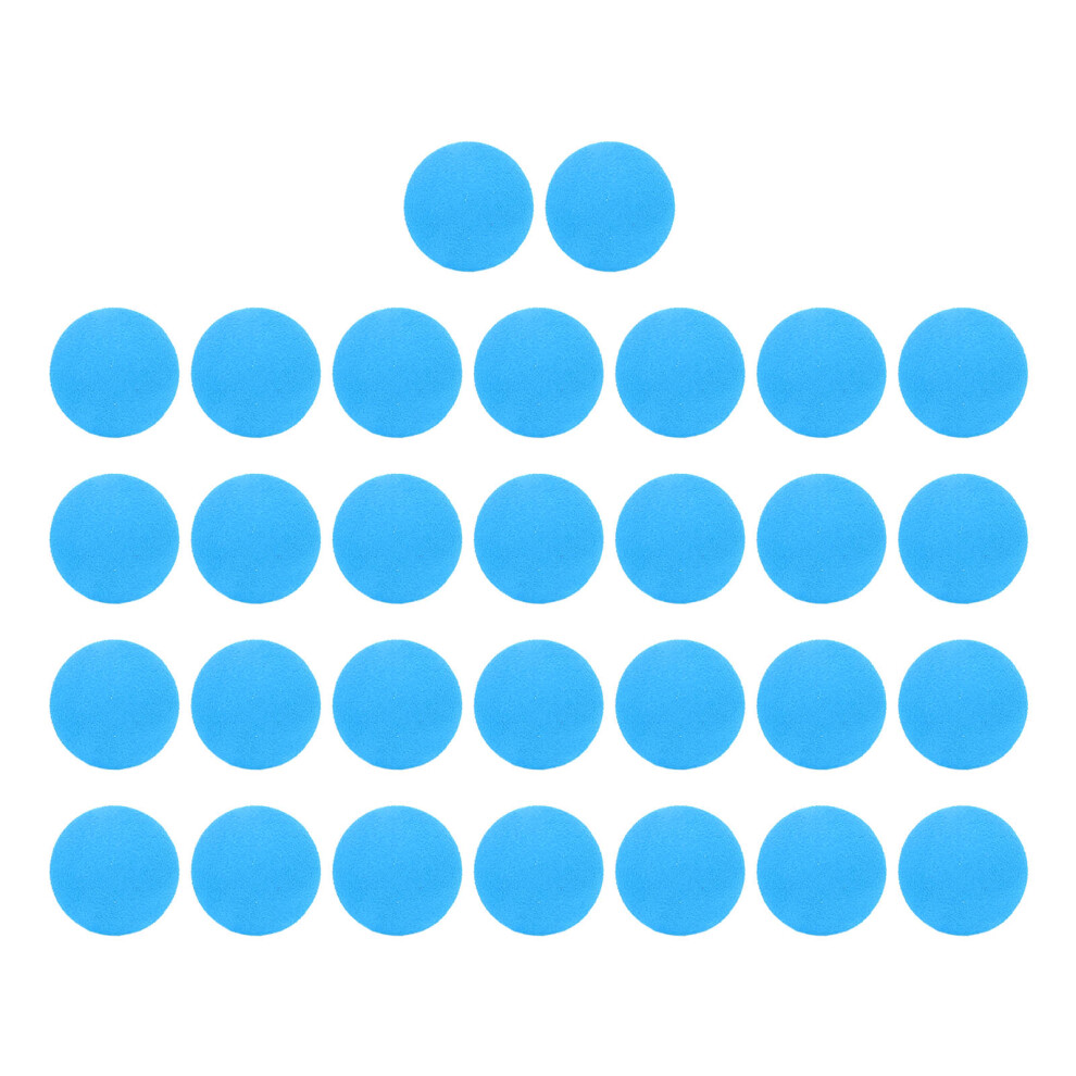 Bright Blue 21.5mm Soft EVA Foam Golf Balls for Safe Indoor Swing