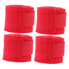 Boxing Hand Wraps 4 Rolls Comfortable Cotton Wrist Protection Bandages Breathable Hand Wraps for Training