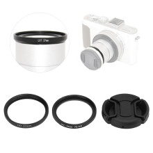 Ultra Slim 37mm UV Filter Ring Set for LX7 Digital Camera