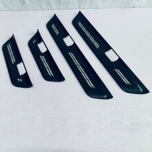 For Tesla Model 3 Stainless Steel Door Sill Scuff Plate Trim Pedal Accessories Car Threshold Protector Stickers 2023 2024