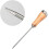 Ice Remover Tool Set - 2 Pieces Refrigerator Ice Scraper and Ice Fork for Efficient Freezer Ice Removal Silver Khaki 3