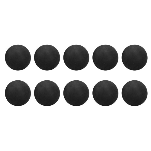 10 piezas de bolas de golf de espuma EVA de 65 mm negras para práctica 1