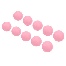 10 pièces de balles de golf en mousse EVA 65 mm rose douces pour l'entraînement
