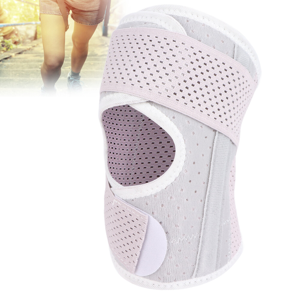 Supportive Knee Brace with Fastener Elastic Patella for Right Leg Safety L