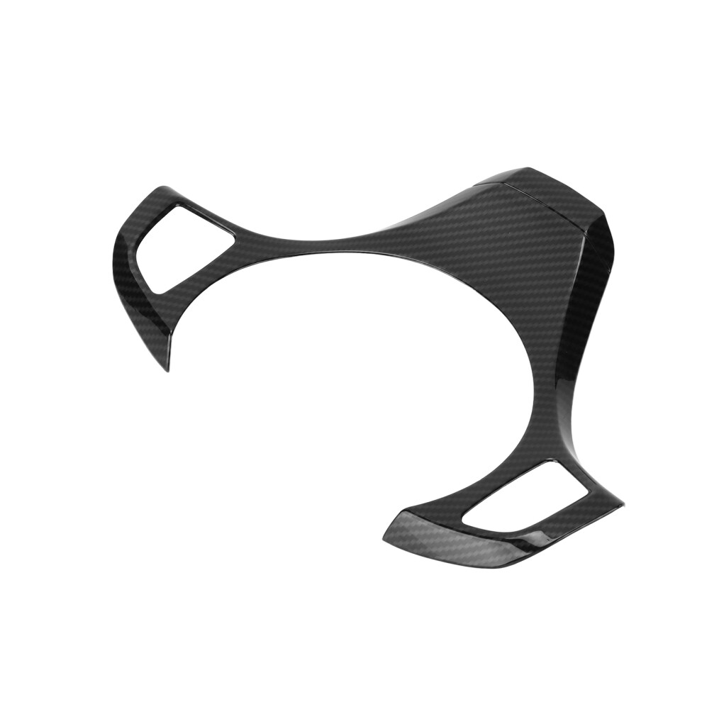 Car Steering Wheel Trim Cover For X3 E83 2006-2009 Carbon Fiber Style 7631340357856