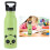 Gourde de sport Panda vert mignon 500ml 23x6.5cm 1
