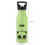 Gourde de sport Panda vert mignon 500ml 23x6.5cm 10