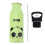 Gourde de sport Panda vert mignon 500ml 23x6.5cm 2