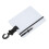Underwater Writing Slate 147x183x3mm Dive Gear with Pencil Large Size 4