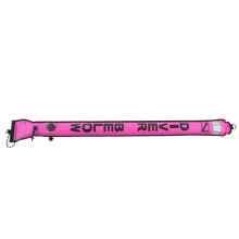 150x15cm Pinker Oberflächenmarkierungsboje zum Tauchen mit reflektierendem Streifen
