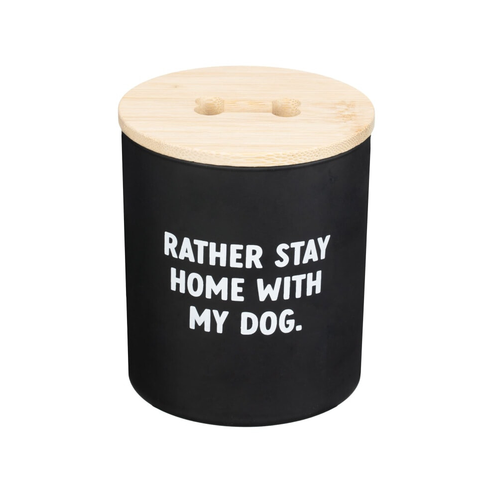 Tale of Tails Dog Slogan Candle great way to elevate your home space-Black-image-OPC-PJKCJV2-NEW