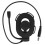 Casque d'écoute unilatéral noir, 8 Ω, ABS 4