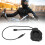 Casque d'écoute unilatéral noir, 8 Ω, ABS 16
