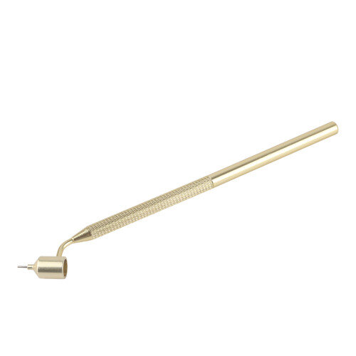 1x Stylo à pointe fine : pointe inclinée 0,5/0,7 mm doré 2