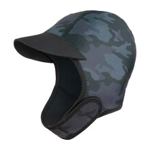Wetsuit Hood 2mm Stretchy Thermal Diving Hood for Water Sports and Swimming, Black Surf Hat for Men and Women