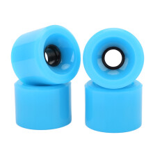 4 pièces de roues de scooter équilibrées 70x51mm bleu HR-78A