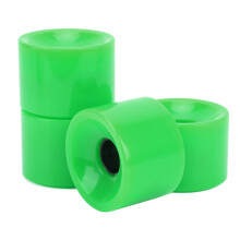 4 pièces de roues de scooter en PU HR-78A 70 x 51 mm Vert