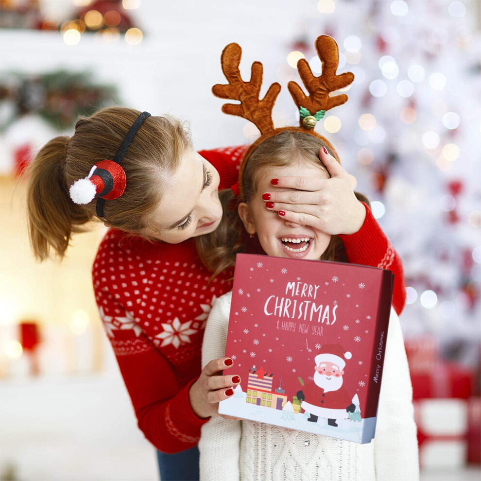 Christmas 4-Piece Stainless Steel Spoons: Stars & Snowmen Design 12.9cm-image-OPC-PJKCNWC-NEW