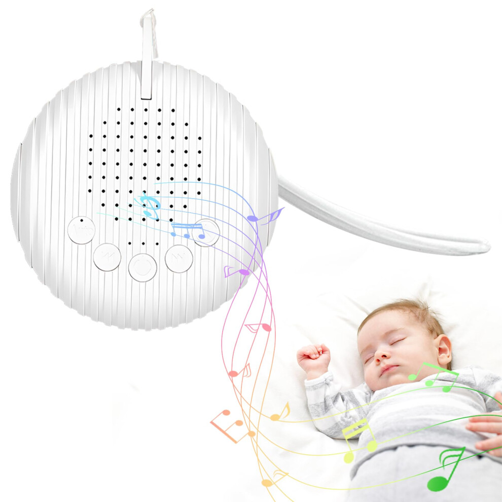 Portable Sleep Aid for Babies with White Noise Machine, Compact and Lightweight Baby Sleep Aid for Better Rest