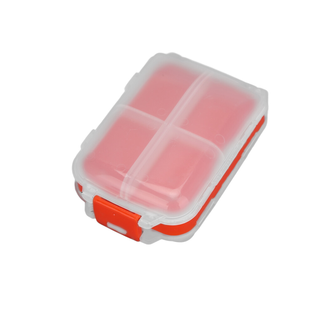 Travel-Friendly 3 Layers Weekly Pill Box Organizer for Daily Medicine Blue