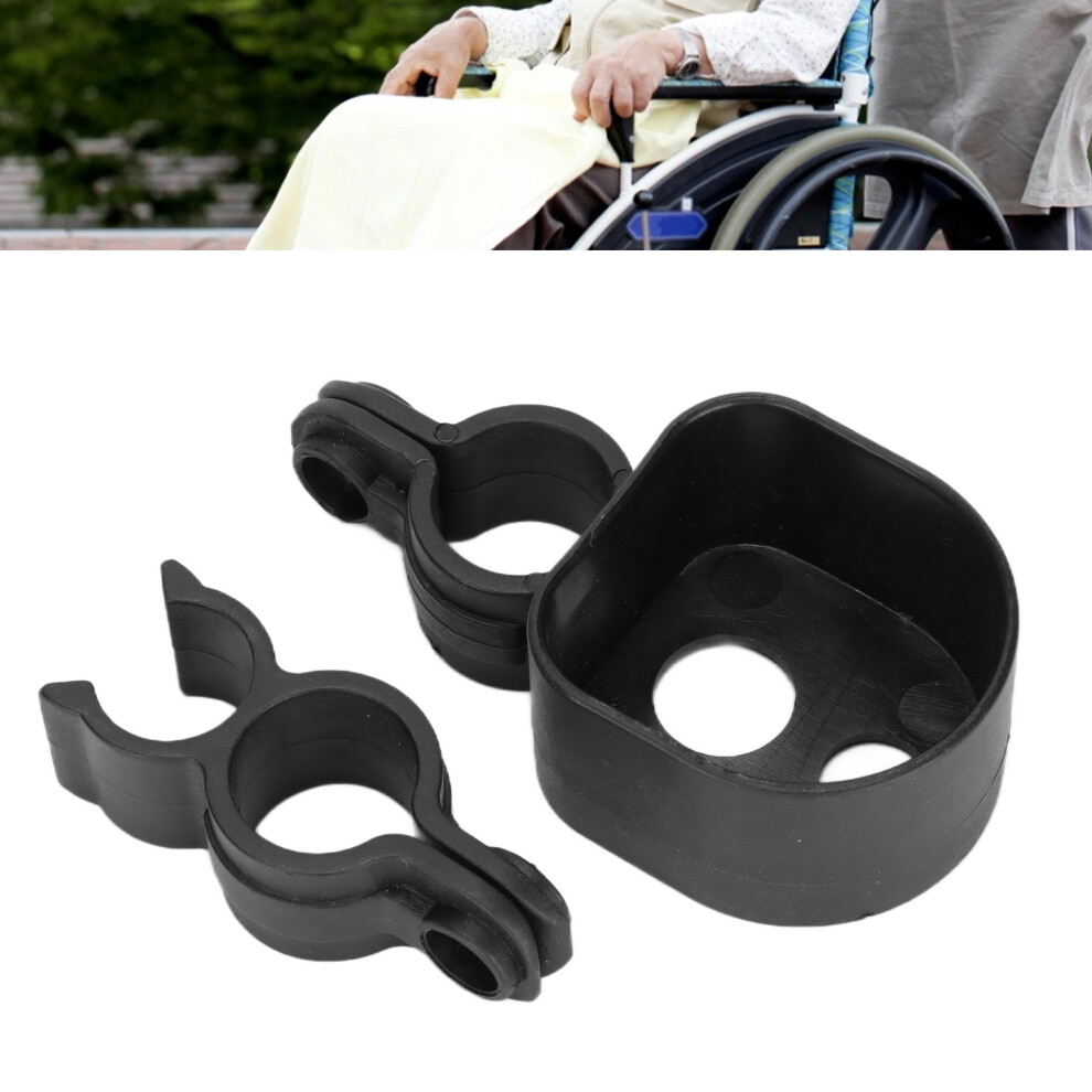 Black Electric Scooter Cane Holder Durable Wheelchair Walking Stick Rack Color