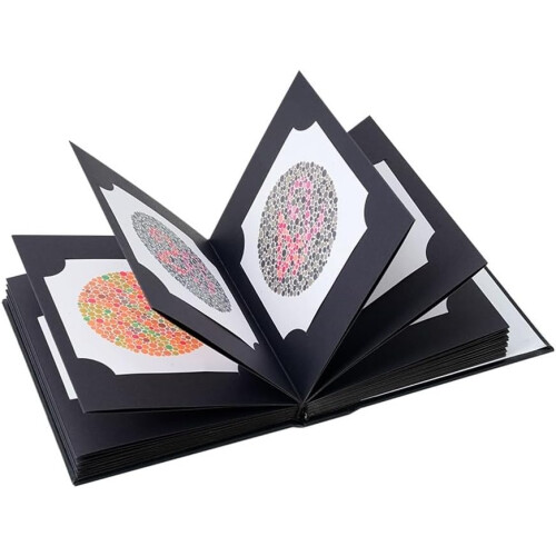 Color Blindness Test Book, 38 Plates for Professional Optometry Assessment and Evaluation Tools 1