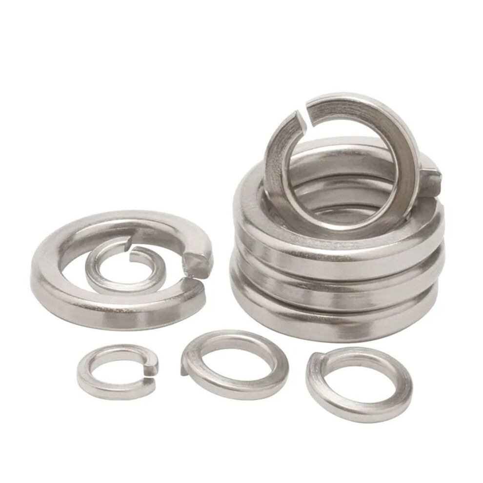 M2 M2.5 M3 M4 M5 M6 M8 M10 M12 M14 M16 M24 Gb93 Elastic O-Ring And Split Washer Set - M16 Size, 2 Pieces 6276012419404