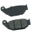 2PCS Motorcycle Brake Pads Lightweight Low Noise 12