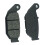 2PCS Motorcycle Brake Pads Lightweight Low Noise 4